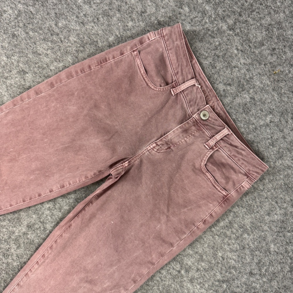 American Eagle Ne(x)t Level Stretch Jegging Pink Size 8 Regular Skinny Jeans